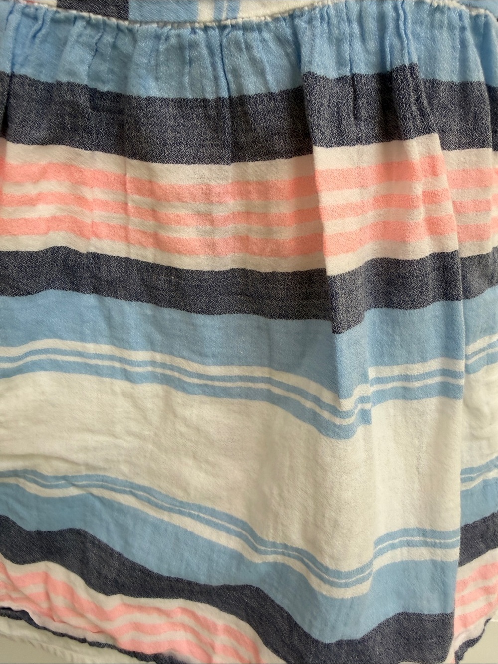 Crazy 8 Girls 5T Striped Halter Dress Sundress- Blue, Pink & White - Picture 3 of 5